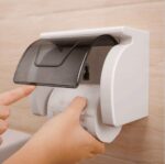 Toilet Paper Holder with Cover - Image 2
