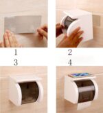 Toilet Paper Holder with Cover - Image 3